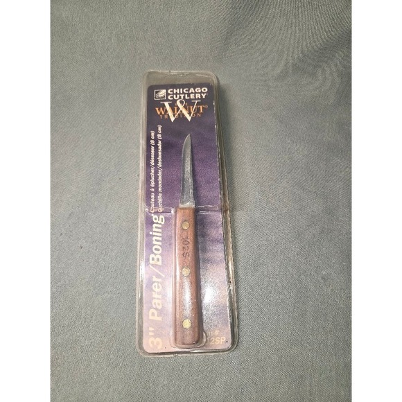 Chicago Cutlery Other - Chicago Cutlery Walnut Tradition 3 Inch Parer Boning Knife 102SP Made in USA NIP